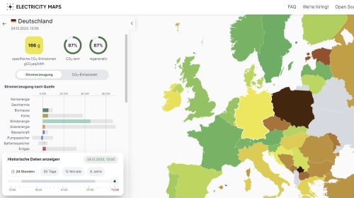 Stromproduktion 24.12.2023