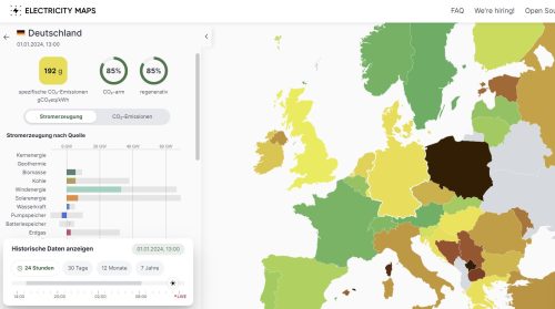 Stromproduktion 01.01.2024