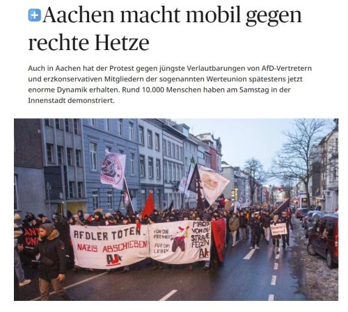 Protest gegen 