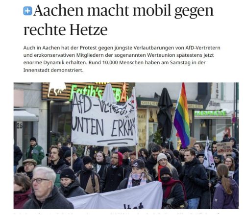 Protest gegen 