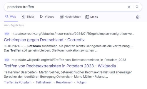 Suche nach "Potsdam-Treffen"