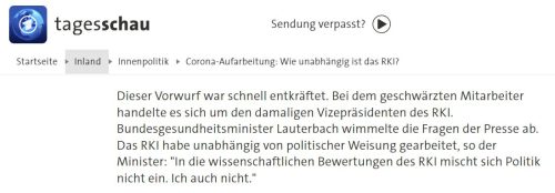 Lauterbach: Die Politik mischt sich nicht ein