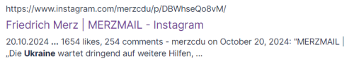 Merz: Ukraine wartet auf Hilfe - Suchmaschine