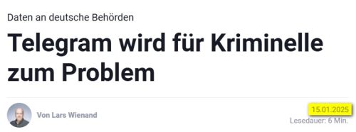 Für Kriminelle wird Telegram zum Problem