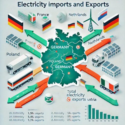 Beitragsbild Stromimporte/ -exporte