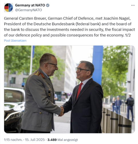 Militär trifft Geld