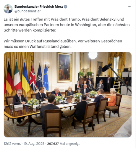 Merz: Wir müssen Druck auf Russland ausüben