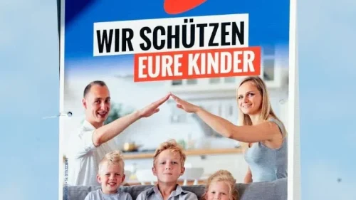 AfD-Wahlplakat 2024