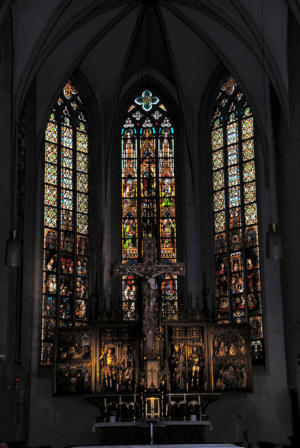 Domaltar mit Fenster