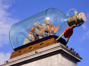 Schiff in der Flasche