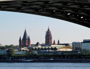 Blick auf Mainz